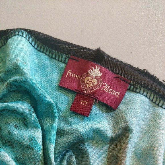 From The Heart Tropical Leopard Print Tunic Dress. c - Picture 7 of 10